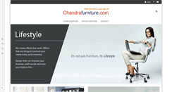 Desktop Screenshot of chandrafurniture.com